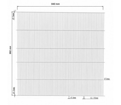 Malla electrosoldada (ideal para la fabricación de voladeros)