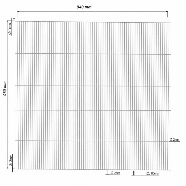 Malla electrosoldada (ideal para la fabricación de voladeros)