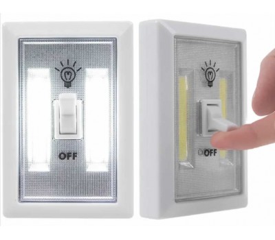 Interruptor de luz inalámbrico LED Mini COB magnético 