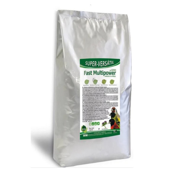 Fast Multipower Carduelis & Spinus 9 kg Perla Morbida - Chips Fast Multipower Carduelis & Spinus 9 kg Perla Morbida - Chips