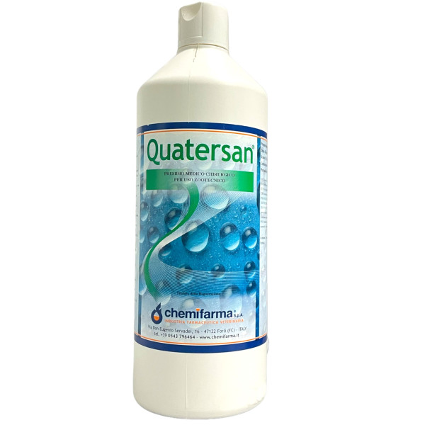Quatersana 1 litro (eficacia comprobada contra bacterias y hongos ) Antifungal / Fungi / Bactericide Quatersana 1 litro (eficacia comprobada contra bacterias y hongos ) Antifungal / Fungi / Bactericide