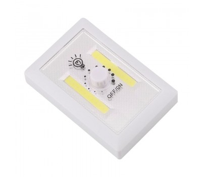 Interruptor de luz inalámbrico LED Mini COB magnético con regulador de intensidad
