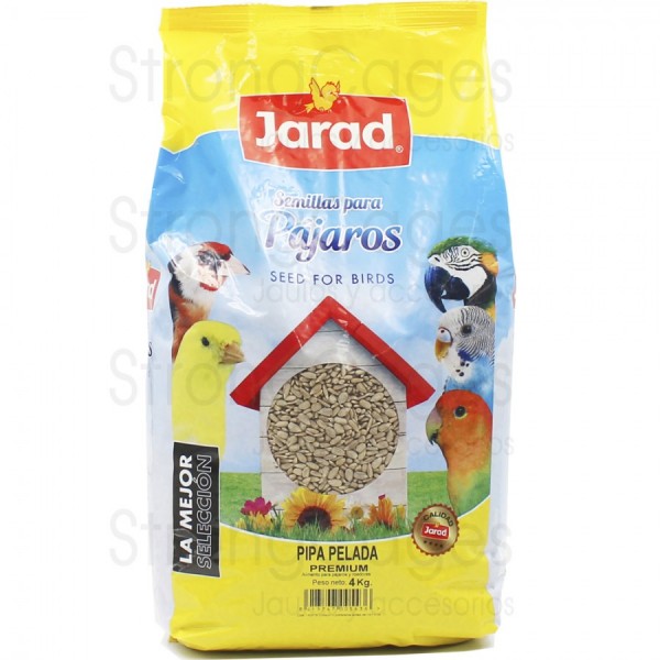 Jarad Alimento Natural Pipas Peladas para Pájaros Seeds