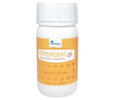 Cipergen 250Ml - Acaricida de amplio espectro con bajo nivel de toxicidad a base de Cipermetrina