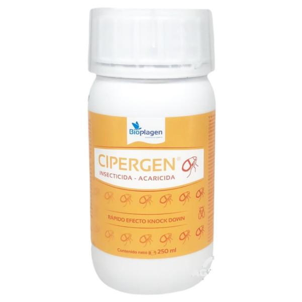 Cipergen 250Ml - Acaricida de amplio espectro con bajo nivel de toxicidad a base de Cipermetrina Antiparasitarios 