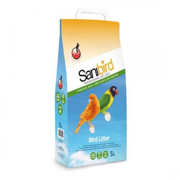 Sanibird / Arena mineral para aves Higiene de jaulas