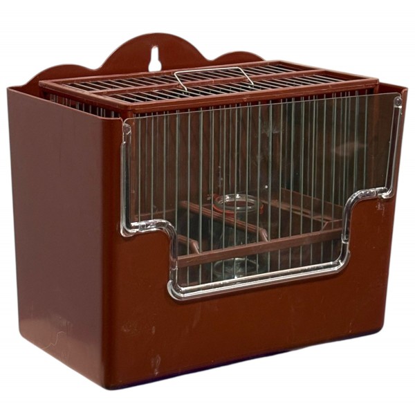 Jaula de canto con cajón metacrilato Silvestrismo cages and accessories Jaula de canto con cajón metacrilato Silvestrismo cages and accessories