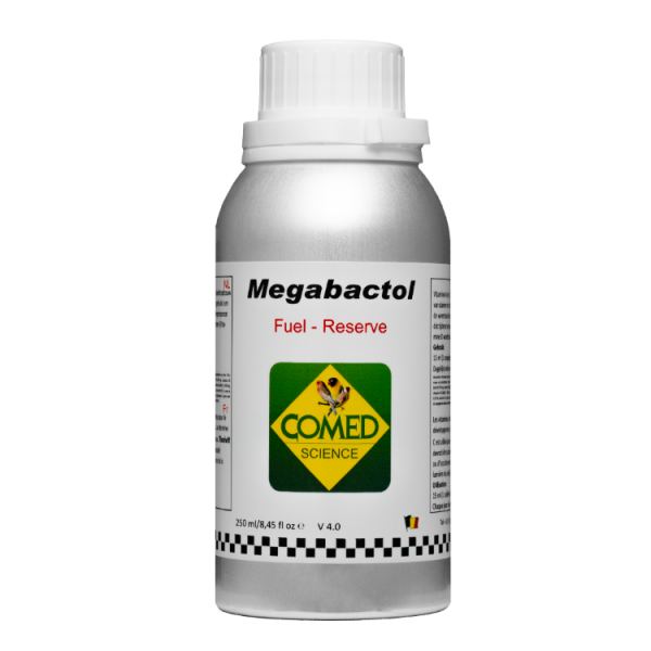 Megabactol Comed | Regenerador del hígado y brillo en pluma Comed