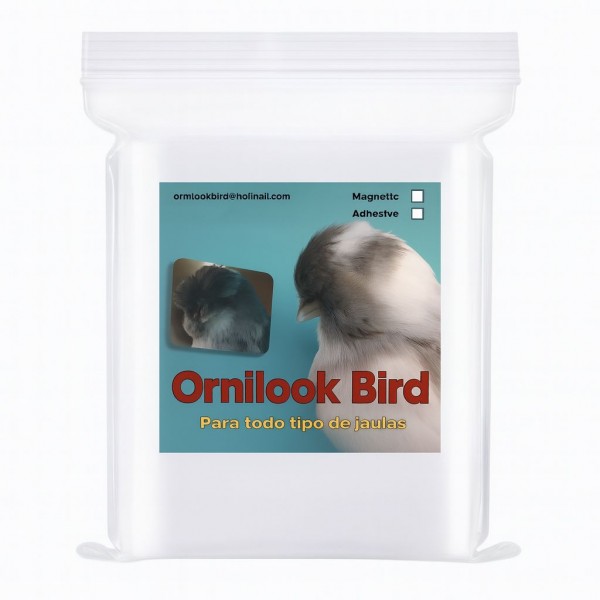 Ornilook Bird Adhesivo - Espejo para la preparación aves  Accesorios para aviarios  Ornilook Bird Adhesivo - Espejo para la preparación aves  Accesorios para aviarios