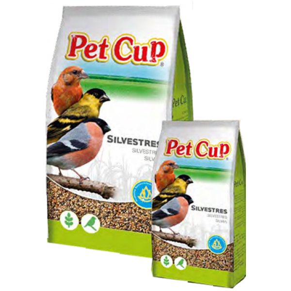 Mixt. Silvestre Premium 3 KG Pet Cup Comida jilgueros y silvestres