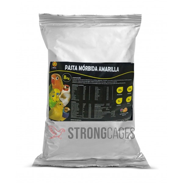 Pasta mórbida Amarilla Dival Hoyo 8 kg Morbid breeding stock Pasta mórbida Amarilla Dival Hoyo 8 kg Morbid breeding stock