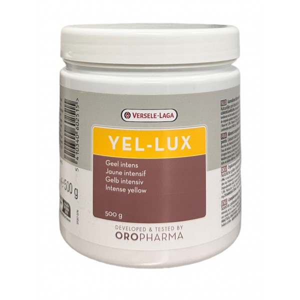 Yel-Lux pigmentante amarillo 500 gr Bird coloring