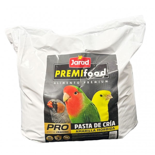 Pasta de cría amarilla mórbida PRO (Especialidad criadores) Morbid breeding stock Pasta de cría amarilla mórbida PRO (Especialidad criadores) Morbid breeding stock