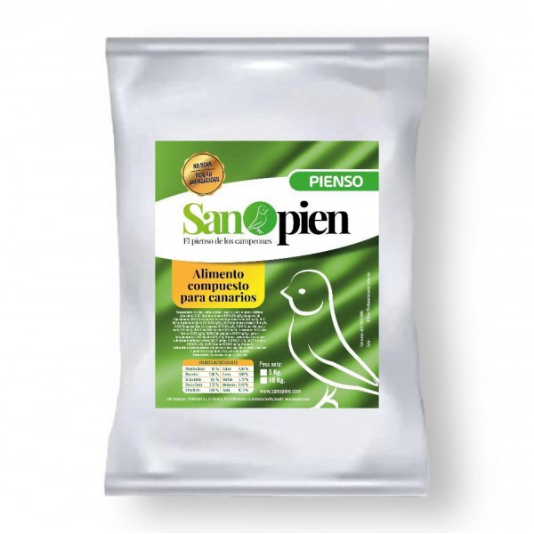 Sanopien ( pienso compuesto) Canary food Sanopien ( pienso compuesto) Canary food