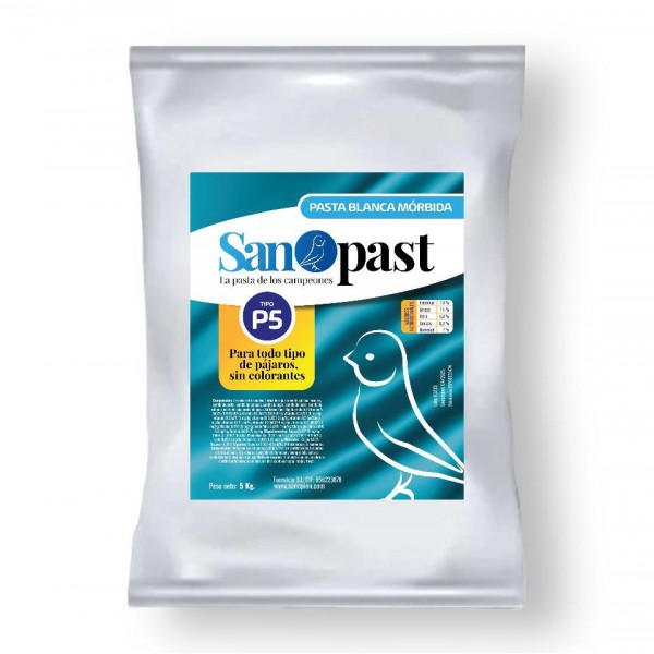 Sanopast P5 (Pasta de cría con amapolas) Morbid breeding stock