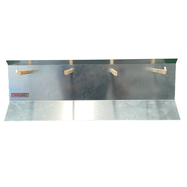 Soporte posadero metálico para cuatro palos Palos reposa aves Soporte posadero metálico para cuatro palos Palos reposa aves