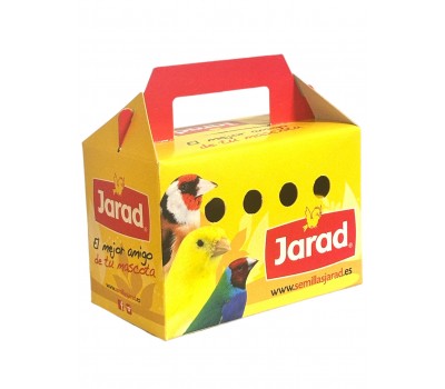 Transportin de cartón para pájaros de Jarad