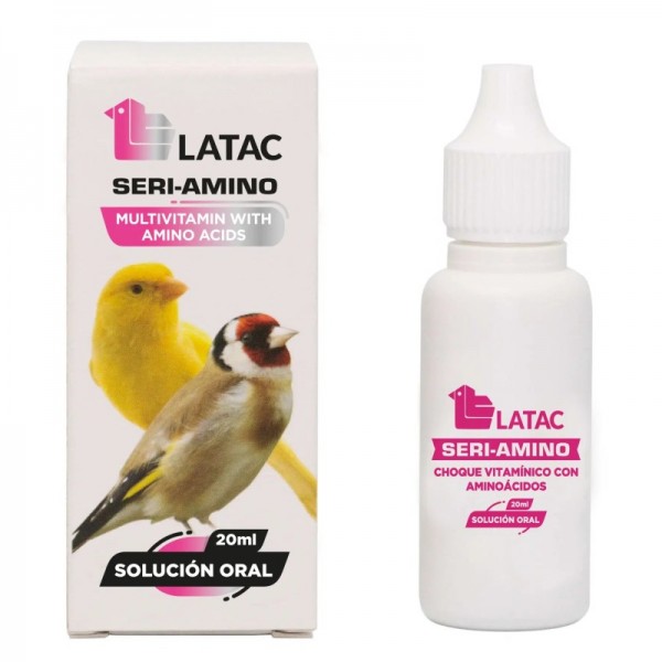 Seri-Amino Latac 20 ml (Vitaminas y aminoácidos) Complejos vitaminicos Seri-Amino Latac 20 ml (Vitaminas y aminoácidos) Complejos vitaminicos