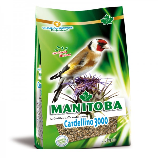 Mixt Cardellino 3000 2,5 Kg de Manitoba Food for goldfinches and wild birds