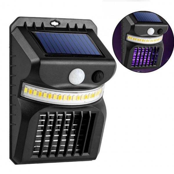 Lámpara para matar mosquitos solar al aire libre Accesorios para aviarios Lámpara para matar mosquitos solar al aire libre Accesorios para aviarios