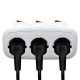 Enchufe triple con interruptor Individual Accesorios para aviarios Enchufe triple con interruptor Individual Accesorios para aviarios
