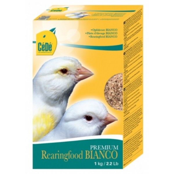 Pasta de Cría Cede Bianco para Canarios Blancos 1Kg Dry pasta Pasta de Cría Cede Bianco para Canarios Blancos 1Kg Dry pasta