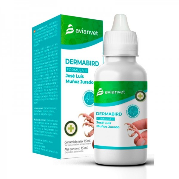 Dermabird Avianvet (Cuidado, protección y regeneración de patas y pico en aves ornamentales) AvianVet