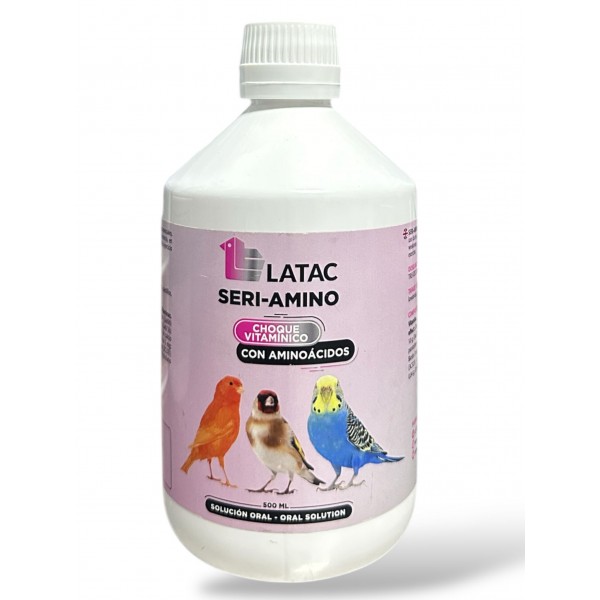 Seri-Amino Latac 500ml (choque vitaminico con aminoácidos) Complejos vitaminicos 