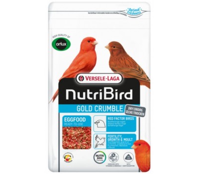 NutriBird Gold Pasta Seca para Canarios factor rojo 1Kg