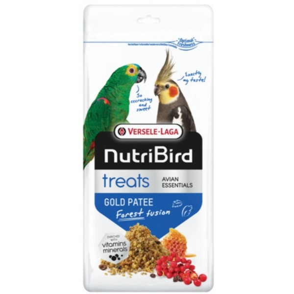 NutriBird Treats Gold Patee Forest Fusion Snacks NutriBird Treats Gold Patee Forest Fusion Snacks