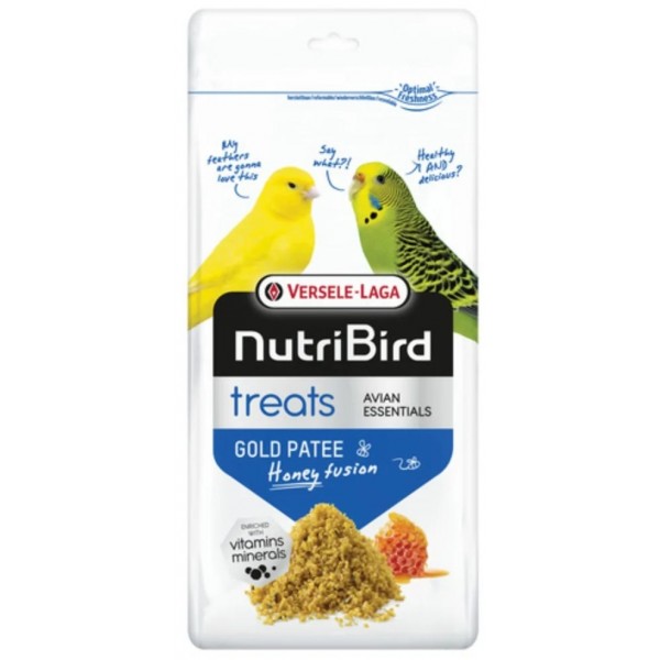 NutriBird Treats Gold Patee Honey Fusion Snacks NutriBird Treats Gold Patee Honey Fusion Snacks