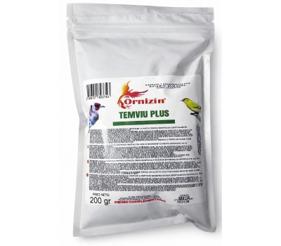 Tembio Plus Ornizin 200 gr (ayudan en el control los coccidios, bacterias y hongos al reforzar el sistema inmunologico)