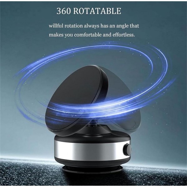 Soporte Magnético para Teléfono de Coche, Joyye Rotación 360° con Ventosa, Navegación para iPhone y Android (A-Negro) Bazar Soporte Magnético para Teléfono de Coche, Joyye Rotación 360° con Ventosa, Navegación para iPhone y Android (A-Negro) Bazar