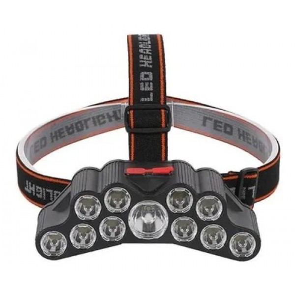 Linterna Frontal LED Recargable – 18.000 lúmenes