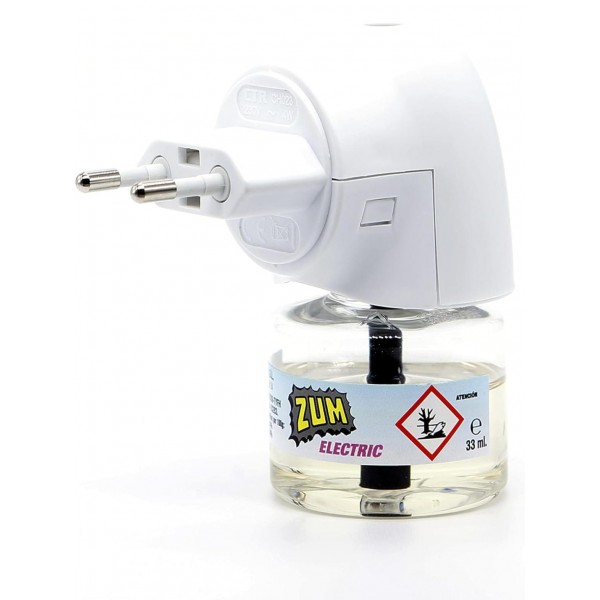 Insecticida Eléctrico Líquido – Eficaz contra Insectos Voladores y Rastreros | 1 Aparato + 1 Recambio (33 ml) Parasitos externos / Insecticidas