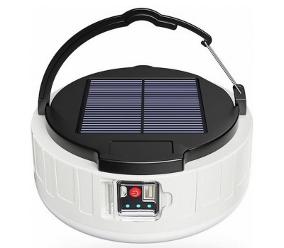 Linterna LED Solar M2-HP – Multifuncción | Luz Potente + Power Bank + Doble USB