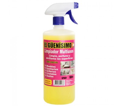 Deisa Natural – Limpiador Multiusos "El Güenísimo" | Spray 1L | Ingredientes Naturales | Hogar Limpio y Saludable