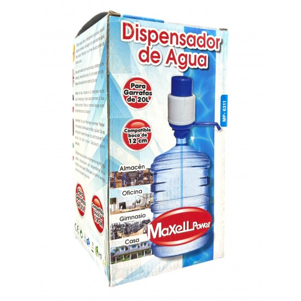 Dispensador de Agua Manual para Garrafas de 20 Litros Bazar