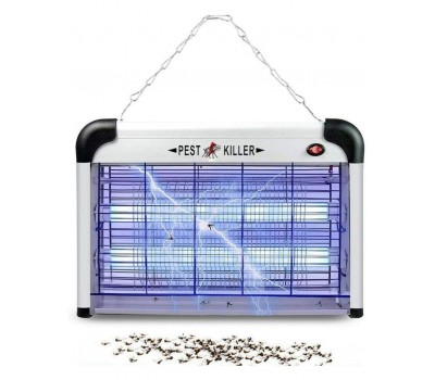 Exterminador eléctrico de insectos 20W/repelente de plagas para interiores, lámpara UV de 2800 voltios, moscas voladoras, insectos, mosquitos, moscas, repelentes, trampas, eliminador, atrapador