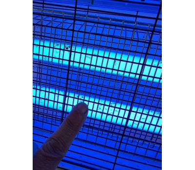 Exterminador eléctrico de insectos 20W/repelente de plagas para interiores, lámpara UV de 2800 voltios, moscas voladoras, insectos, mosquitos, moscas, repelentes, trampas, eliminador, atrapador