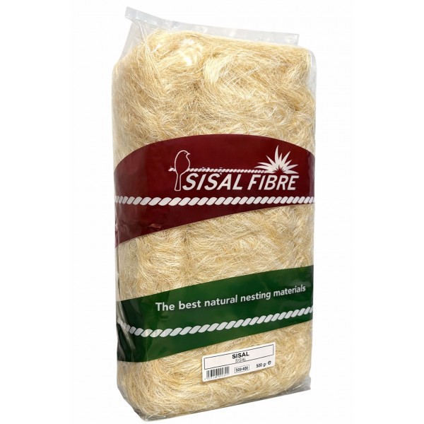 Sisal para nidos 500 gr (Sisal fibre) Nidos y accesorios para el nido