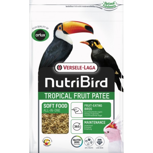 Nutribird Tropical Fruit patee 1 kg