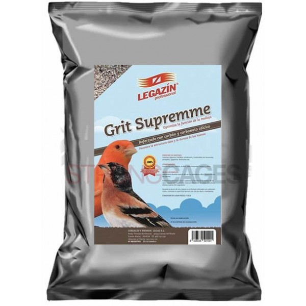 Grit Supremme Legazin 4 Kg - Optimiza la función de la molleja Grit y cales Grit Supremme Legazin 4 Kg - Optimiza la función de la molleja Grit y cales