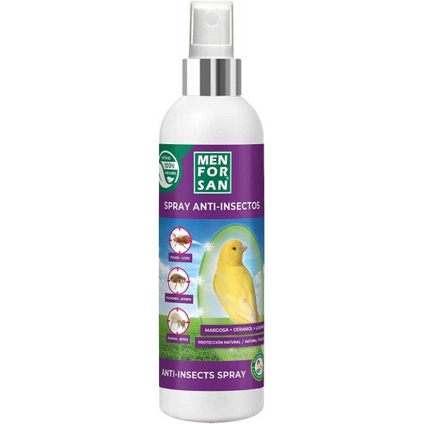 Spray Anti-Insectos para Aves 250 ml