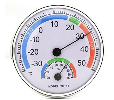 Termómetro de aguja para la temperatura y la humedad