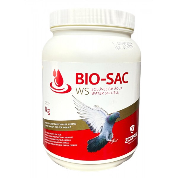 Bio Sac WS 600 grs (Probiòtico soluble en agua) Prebióticos y probióticos