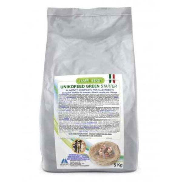 UNIKO FEED STARTER GREEN HAPPYBIRD Comida para canarios UNIKO FEED STARTER GREEN HAPPYBIRD Comida para canarios