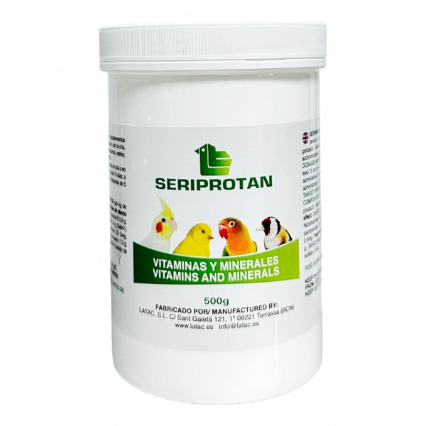 Seriprotan de Latac (Vitaminas y minerales) Latac Seriprotan de Latac (Vitaminas y minerales) Latac