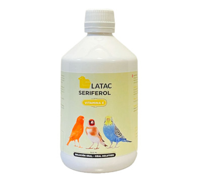 Seriferol 500 ml de Latac (vitamina E muy beneficioso durante la cria)