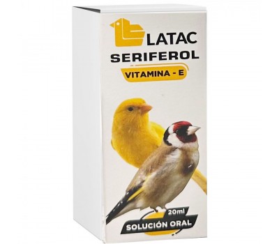 Seriferol 20 ml (Vitamina E para encelar pájaros)